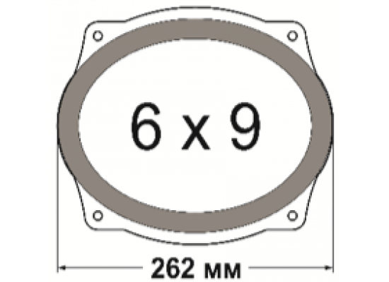 F26.6x9-4 Кольца Toyota 6х9