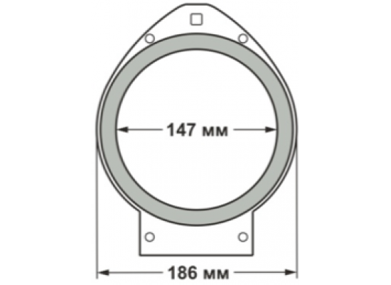 F34.16-11 Кольца Chevrolet, Opel 16см