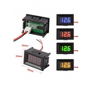 Вольтметр Синий 12V, с REM