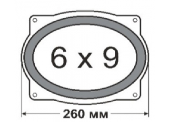 F26.6x9-4 Кольца Toyota, Lexus 6x9