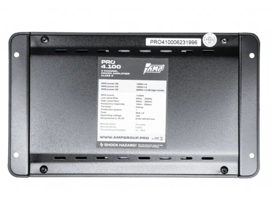 AMP PRO 4.100 AMP PRO 4.100