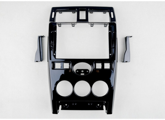 BRAIM рамка Lada Priora 1 / без проводки / 9 дюйм черный глянец