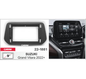 CARAV рамка Suzuki Grand Vitara 3 / 2005-2017 / 7 дюйм