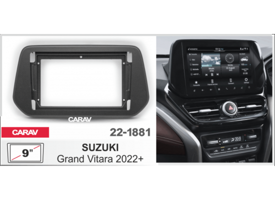 CARAV рамка Suzuki Grand Vitara 3 / 2005-2017 / 7 дюйм