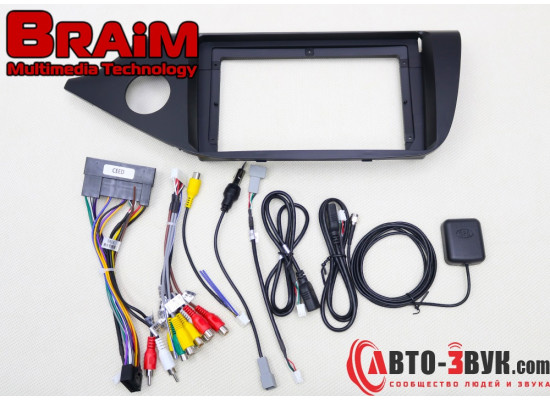 BRAIM рамка Kia Ceed /2012-2018/ 9дюйм