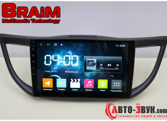 BRAIM рамка Honda CRV 4 / 2011-2015 / canbus / 10 дюйм
