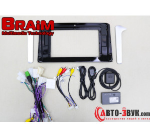 BRAIM рамка Toyota Rav4 / 2018 -2020 / canbus / 10 дюйм