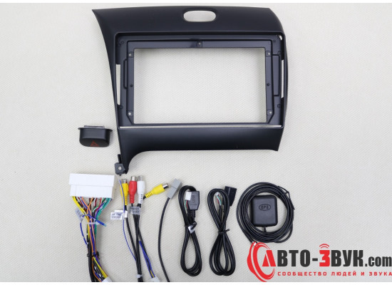 BRAIM рамка Kia Cerato / Forte / 2013-2018 / iso 2 / can bus / 9 дюйм