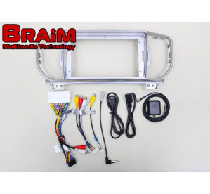 BRAIM рамка Kia Sportage / 2016-2018 / iso 3 / can bus SS / 9 дюйм