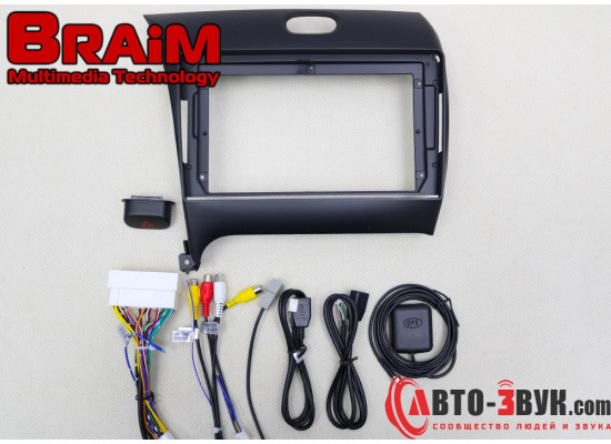 BRAIM рамка Kia Cerato /Forte/ iso1/ 2013-2018/ 9дюйм