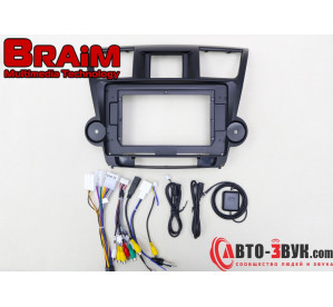 BRAIM рамка Toyota Highlander / 2008-2013 / 10 дюйм