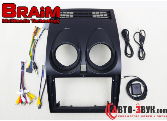 BRAIM рамка Nissan Qashqai 2006-2013/9дюйм