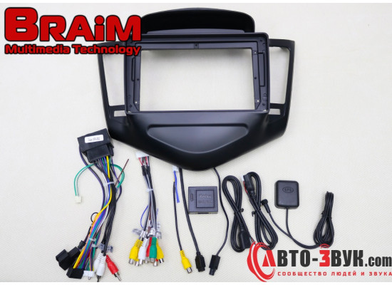 BRAIM рамка Chevrolet Cruze /2008-2012/canbus/9дюйм