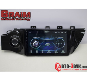 BRAIM рамка Kia Rio / 2017-2020 / iso 1 / 9 дюйм