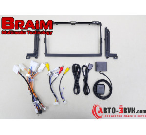 BRAIM рамка Toyota Prado120 /2006-2013 /can bus/9дюйм
