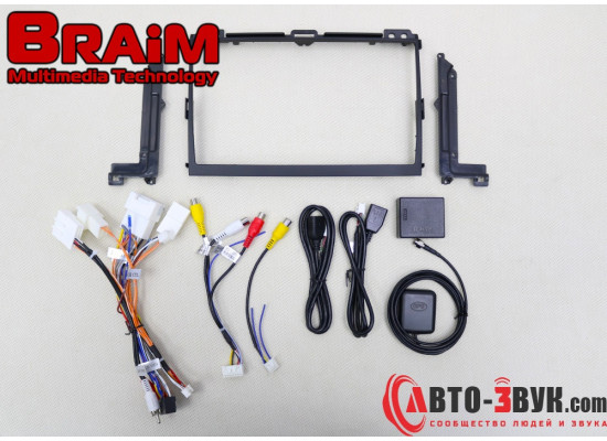 BRAIM рамка Toyota Prado120 /2006-2013 /can bus/9дюйм