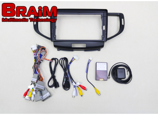 BRAIM рамка Honda Accord 8 / 2007-2013 / canbus / 9 дюйм