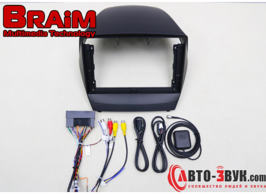 BRAIM рамка Hyundai IX 35 / Tucson 2010-2015 / canbus / 9 дюйм
