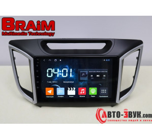 BRAIM рамка Hyundai IX 25 /Creta 2016-2020/ 9дюйм