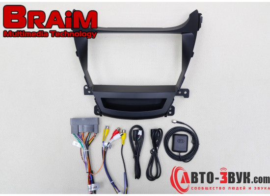 BRAIM рамка Hyundai Elantra /2014-2016/ 9дюйм