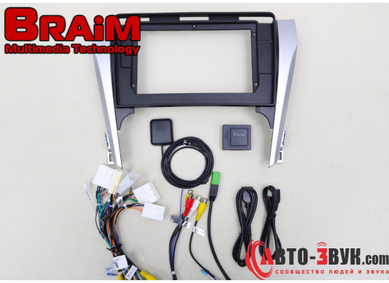 BRAIM рамка Toyota Camry V55 / 2015-2018 / canbus / 10 дюйм