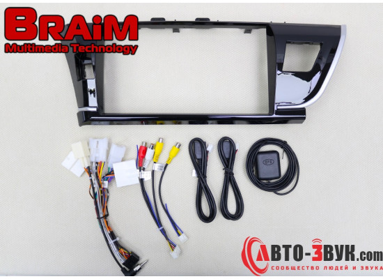 BRAIM рамка Toyota Corolla ( АМЕРИКА ) 2012-2016/10дюйм
