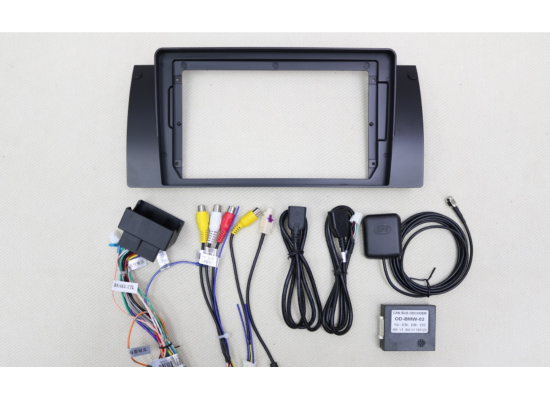 BRAIM рамка BMW 5 E39 X5 E53 / 1999-2007 / canbus / 9 дюйм