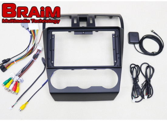 BRAIM рамка Subaru Forester / 2013-2015 / canbus / 9 дюйм