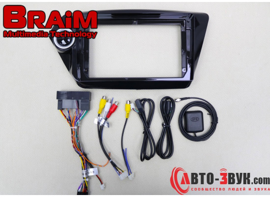 BRAIM рамка Kia Rio / 2010-2017 / 9 дюйм