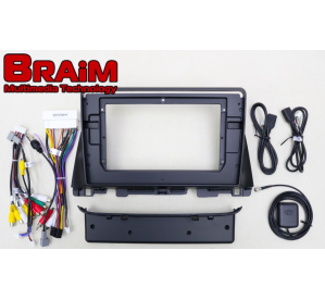 BRAIM рамка KIA Optima / 2016-2019 / canbus SS / 10 дюйм