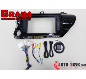 BRAIM рамка Toyota Hilux 10.1 2017+/10дюйм